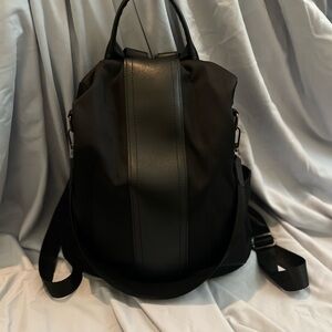 Sleek Black Men's Backpack